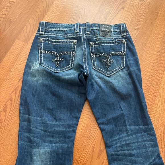 Mens Rock Revival Karl Denim Jeans 36 X 30 - Picture 11 of 11